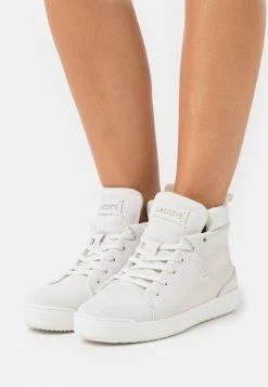 Offres ⭐ Lacoste EXPLORATEUR - Baskets Montantes - Offwhite 🔥