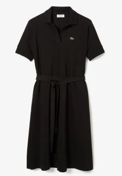 Bon marché ✨ Lacoste Robe Chemise - Noir ⭐
