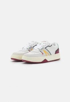 Tout neuf 🥰 Lacoste Baskets Basses - White/burgundy ⌛ -Pas Cher Lacoste Boutique 559bbfb1433747a48f30e148f3b4b891