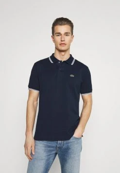 Acheter ⌛ Lacoste Polo - Navy Blue/white ⭐