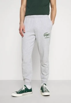 Nouveau 🛒 Lacoste Pantalon De Survêtement - Silver Chine 💯