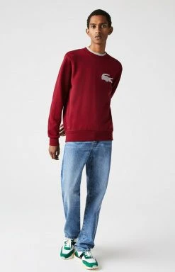 Acheter ✨ Lacoste Sweatshirt - Bordeaux ⌛
