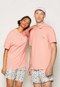 Pas Cher Lacoste Boutique 45 Coupon 🌟 LACOSTE X PEANUTS - Polo - Rose 🔥