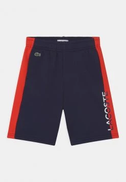 Le moins cher 👏 Lacoste Pantalon De Survêtement - Navy Blue/redcurrant Bush 🎉