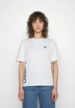 De gros 🔔 Lacoste EXCLUSIVE - T-shirt Imprimé - White 🛒