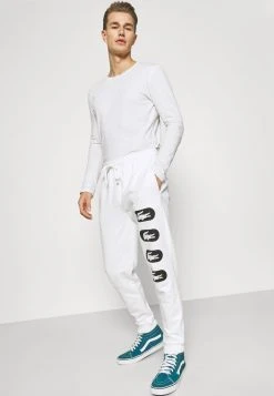 Tout neuf 😀 Lacoste Pantalon De Survêtement - White ⭐ -Pas Cher Lacoste Boutique 5c93b61eec494144bbb312933a9b446f