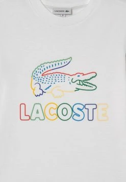 Vente flash 🌟 Lacoste T-shirt Imprimé - White/multico 🔥 -Pas Cher Lacoste Boutique 5d697058b6c74103a967b98f38c0aa2c