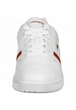 Budget 🎉 Lacoste Baskets Basses - Wht Red ✨ -Pas Cher Lacoste Boutique 5e1b458f1e5841a8a17295f755fca2b3