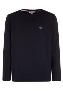 Coupon 🔥 Lacoste T-shirt à Manches Longues - Navy 🎁