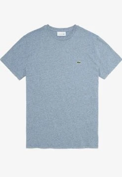 Grosses soldes 💯 Lacoste T-shirt Basique - Bleu Chine ⌛