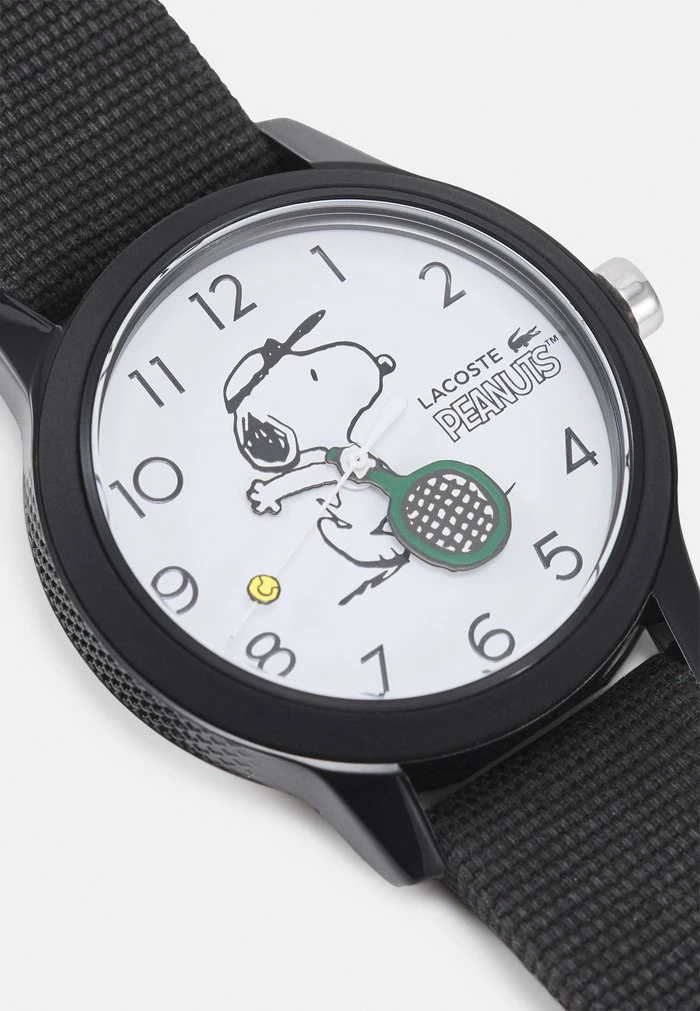 Meilleure affaire 👏 Lacoste PEANUTS COLLAB - Montre - Black/white ✨ 4 Meilleure affaire 👏 Lacoste PEANUTS COLLAB - Montre - Black/white ✨ – Image 4