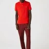 Grosses soldes 🧨 Lacoste KORTE MOUW - Polo - Rouge 🧨