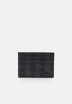 Budget 💯 Lacoste THE BLEND - Étui Pour Cartes De Visite - Noir/gris ⭐