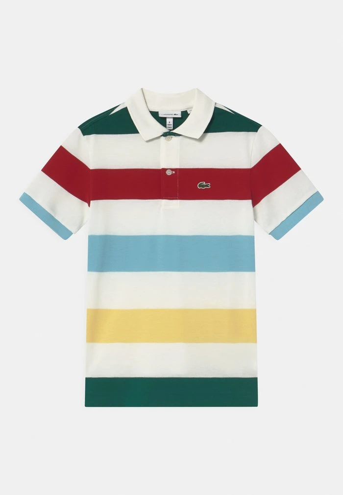 Remise ⭐ Lacoste Polo - Farine/multico ❤️ 1 Remise ⭐ Lacoste Polo - Farine/multico ❤️
