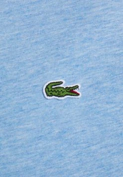 Budget 👍 Lacoste T-shirt Basique - Cloudy Blue Chine 🔥 -Pas Cher Lacoste Boutique 659e36ad8d7c4a15a5a59a2fc7363ca2