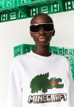 De gros 🤩 Lacoste MINECRAFT - Sweatshirt - Blanc 🤩 -Pas Cher Lacoste Boutique 67a768b53f0143e9a1186b5fc9f87088