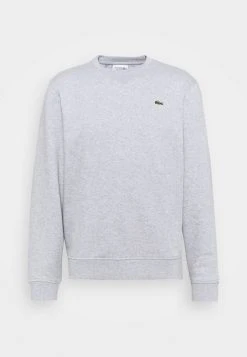 Nouveau ⭐ Lacoste Sweatshirt - Silver Chine/elephant Grey ✨ -Pas Cher Lacoste Boutique 69580b3ecdbd427c956ab773dc3531d9
