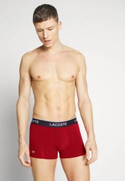 Meilleure vente ✨ Lacoste Shorty - Navy Blue/red Methylene ⭐