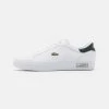 Grosses soldes ✔️ Lacoste POWERCOURT - Baskets Basses - White/dark Green 😍