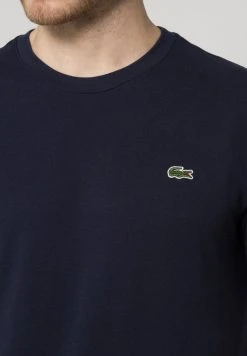 Promo 😉 Lacoste T-shirt Basique - Navy Blue ⭐ -Pas Cher Lacoste Boutique 6af241a96add4e72888204764f7d1a43