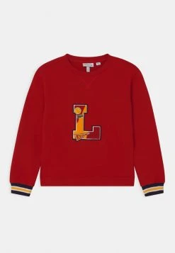 Coupon 👏 Lacoste T-shirt à Manches Longues - Dark Red ⭐