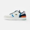 Coupon ✔️ Lacoste T-CLIP - Baskets Basses - Off White/blue 👏