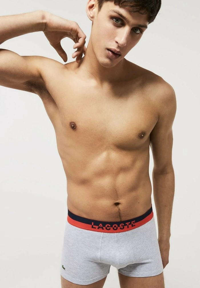 Acheter 🔥 Lacoste 3 PACK - Shorty - Bleu Marine /gris Chine/rouge ✔️ 4 Acheter 🔥 Lacoste 3 PACK - Shorty - Bleu Marine /gris Chine/rouge ✔️ – Image 4