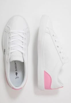 Top 10 ✨ Lacoste LEROND - Baskets Basses - White/light Pink 🔥