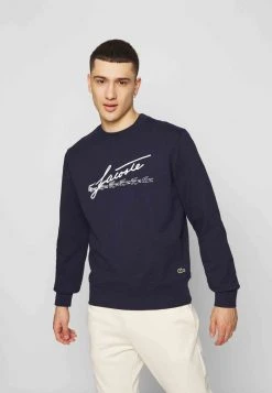 Top 10 ✨ Lacoste Sweatshirt - Navy Blue 🔔 -Pas Cher Lacoste Boutique 76dd3eaaaf494be5b021d407c24491e1