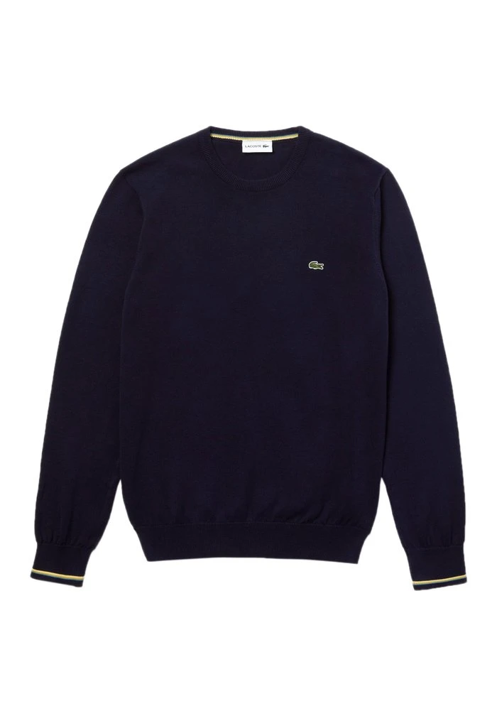 Grosses soldes 😀 Lacoste Sweatshirt - Bleu Marine / Blanc 🛒 1 Grosses soldes 😀 Lacoste Sweatshirt - Bleu Marine / Blanc 🛒