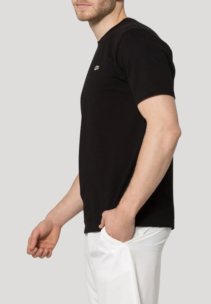 Remise ⌛ Lacoste T-shirt Basique - Black 👍 3 Remise ⌛ Lacoste T-shirt Basique - Black 👍 – Image 3