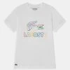 Vente flash 🌟 Lacoste T-shirt Imprimé - White/multico 🔥