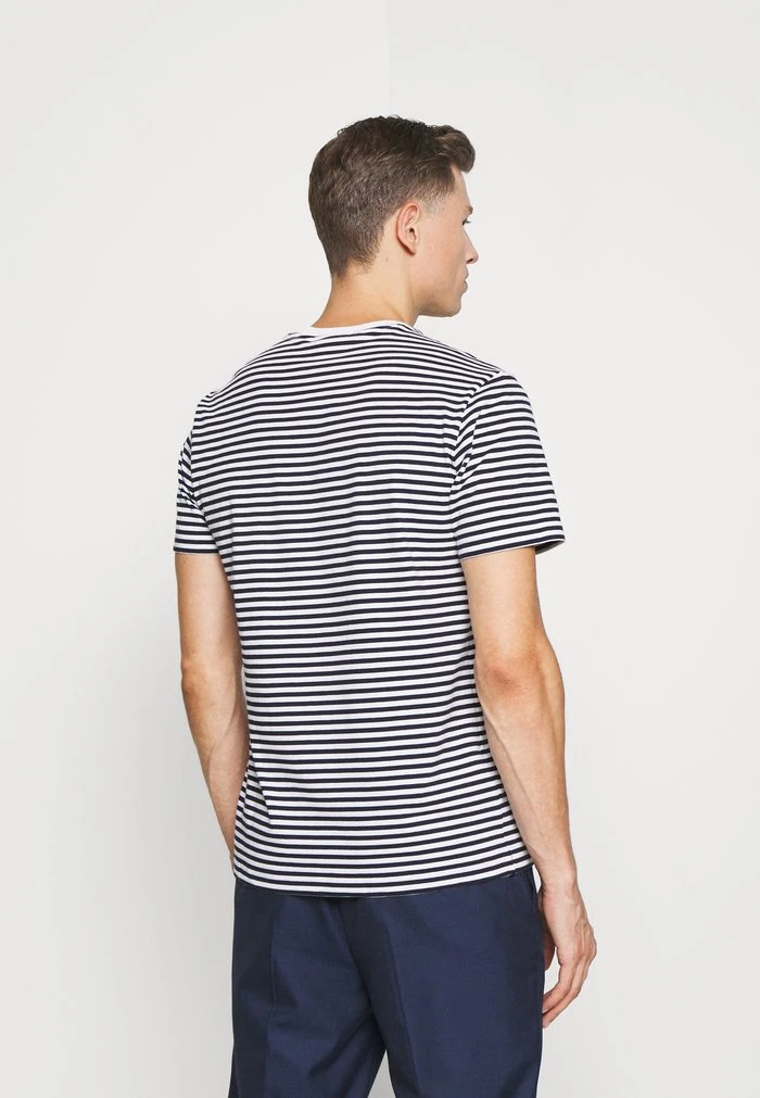 Le moins cher ⌛ Lacoste T-shirt Basique - White/navy Blue 🥰 3 Le moins cher ⌛ Lacoste T-shirt Basique - White/navy Blue 🥰 – Image 3