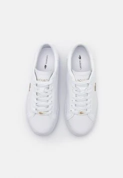 Acheter ⭐ Lacoste POWER COURT - Baskets Basses - White/platinum 😍 -Pas Cher Lacoste Boutique 85b07cd146c24878812f48338bc8283f