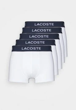 Remise 👍 Lacoste 5 PACK - Shorty - White 😉