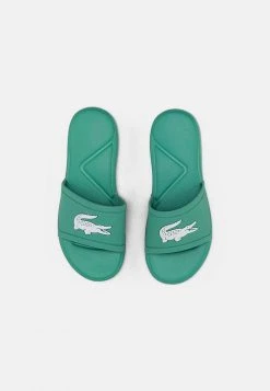 Meilleure affaire ⌛ Lacoste SLIDE - Mules - Green White ⌛ -Pas Cher Lacoste Boutique 86bf62f82153417b9233ef3263cf54a1