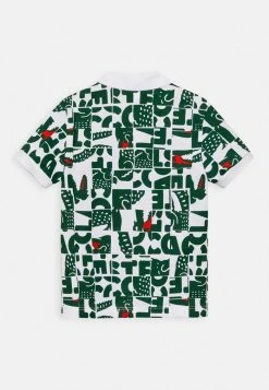 Tout neuf 🌟 Lacoste Polo - White/green-fireman 🎉 -Pas Cher Lacoste Boutique 879f68da18a54b7fbad7e176be6d63e2