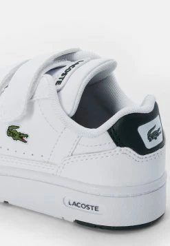 Vente flash 🎉 Lacoste T-CLIP - Baskets Basses - White/dark Green 🔥 -Pas Cher Lacoste Boutique 87f90494e5ca4d65bfce966d143f19d7