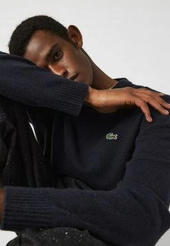 Remise 🛒 Lacoste Pullover - Bleu Marine ✔️ 8 Remise 🛒 Lacoste Pullover - Bleu Marine ✔️ -Pas Cher Lacoste Boutique 8a893dfa02a945609199d53f53def63c