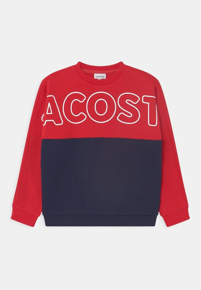 Offres ❤️ Lacoste LOGO UNISEX - Sweatshirt - Rouge/marine 🎉 1 Offres ❤️ Lacoste LOGO UNISEX - Sweatshirt - Rouge/marine 🎉