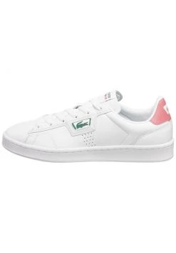 Pas Cher Lacoste Boutique 32 Tout neuf 🛒 Lacoste Baskets Basses - Wht/dk Pnk 🔔