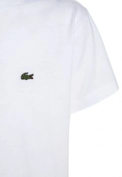 Budget 🎉 Lacoste T-shirt Basique - White ✔️ -Pas Cher Lacoste Boutique 985168715fe0432c94d06f11d8e2df15
