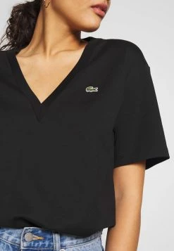 Meilleure vente 🤩 Lacoste T-shirt Basique - Black 🔥 -Pas Cher Lacoste Boutique 99cc06a8f45940babe5fed791990244d
