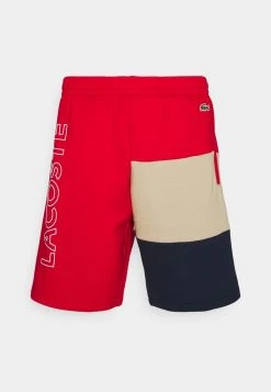 Remise ❤️ Lacoste Short - Rouge/viennois/marine 😉