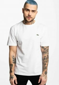 Le moins cher ⭐ Lacoste T-shirt Basique - White 😉