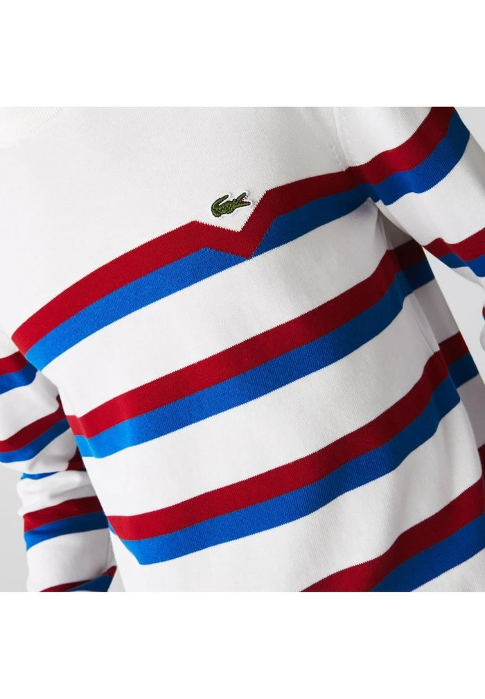 Coupon ⌛ Lacoste Pullover - Blanc/bleu/rouge ⌛ 2 Coupon ⌛ Lacoste Pullover - Blanc/bleu/rouge ⌛ – Image 2