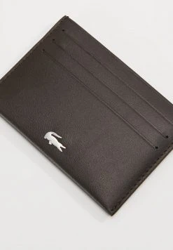 Budget 💯 Lacoste CREDIT CARD HOLDER - Portefeuille - Dark Brown 🎉 -Pas Cher Lacoste Boutique 9e8f3ebba4e7499d980d9c141bb13f1e