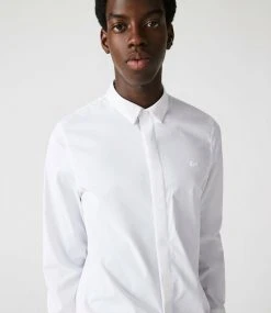 Acheter ⌛ Lacoste Chemise - Blanc ⭐ -Pas Cher Lacoste Boutique 9fb1ed0b768343e7a0fac00bae7b0958
