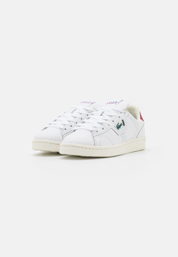 Budget 😉 Lacoste MASTERS CLASSIC - Baskets Basses - White/burgundy 🎉 3 Budget 😉 Lacoste MASTERS CLASSIC - Baskets Basses - White/burgundy 🎉 – Image 3