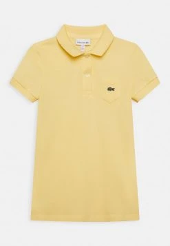 Promo ✨ Lacoste Robe En Jersey - Napolitan Yellow 👏
